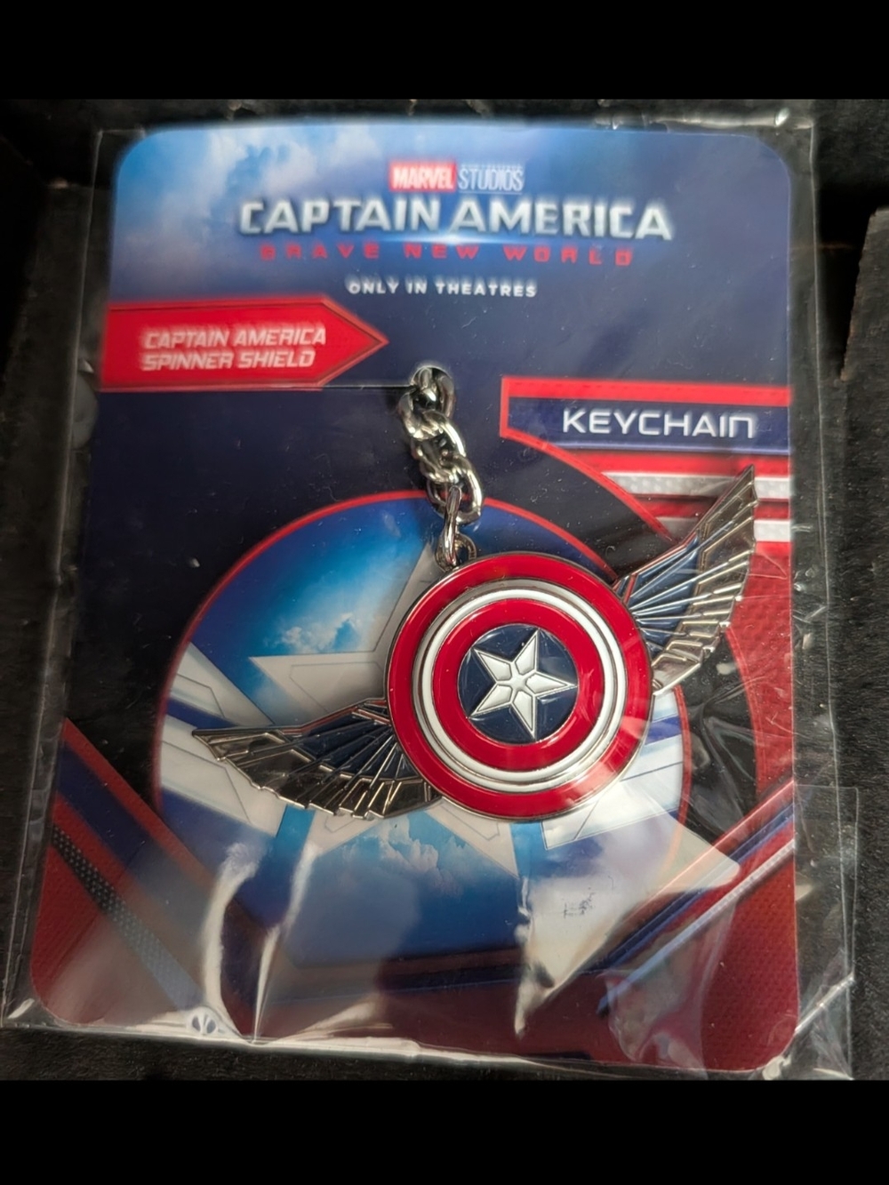 Marvel Captain America Brave New world keychain